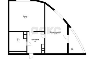 Фото №4: 1-комнатная квартира 39 м² - Краснодар, мкр. жилой комплекс Фонтаны, ул. Воронежская, 47/10