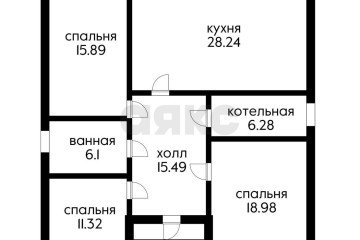 Фото №5: Дом 102 м² - Энем, ул. Убыхская, 20