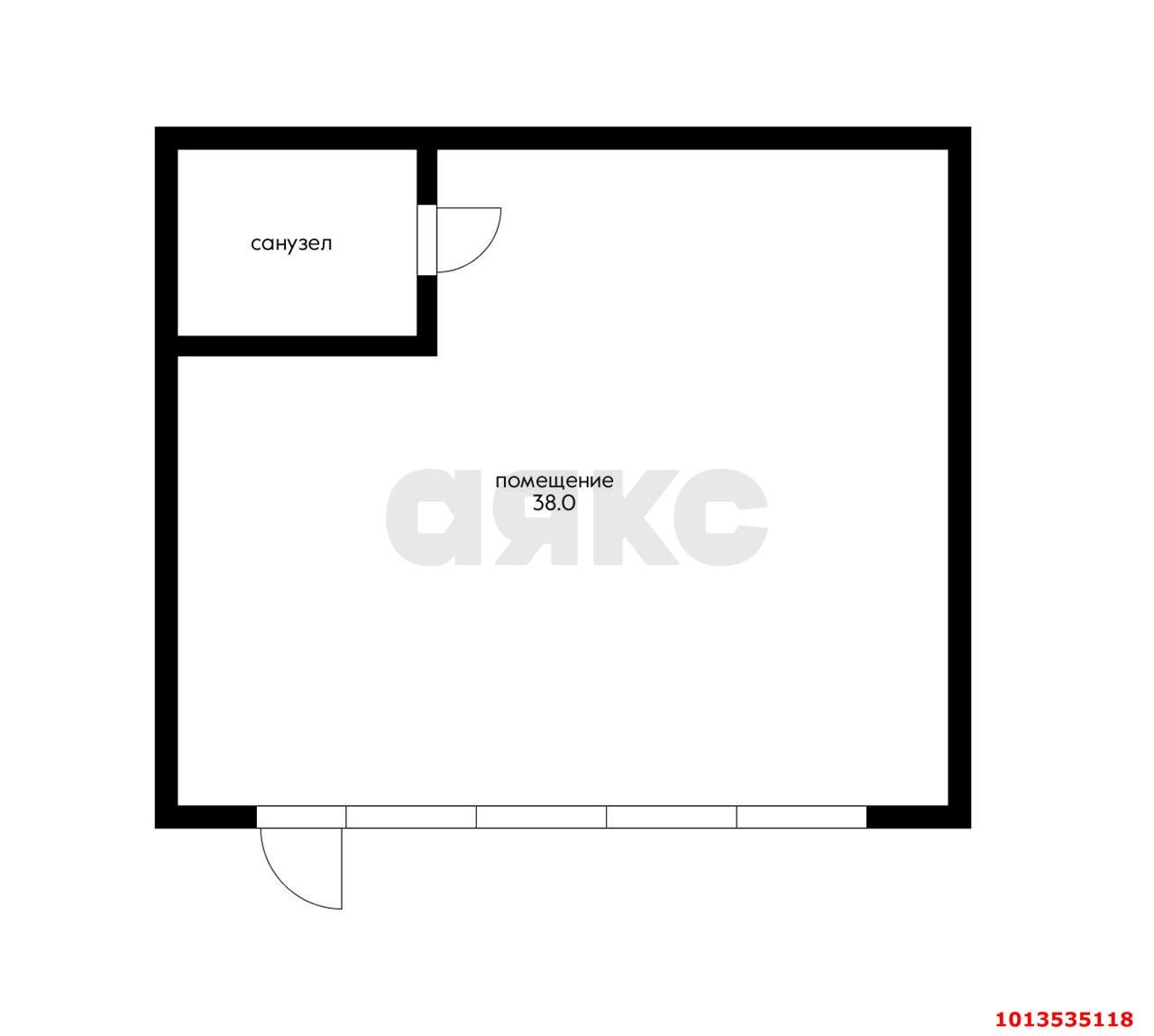 Фото №3: Коммерция 40 м² - Яблоновский, ул. Космическая, 53/3