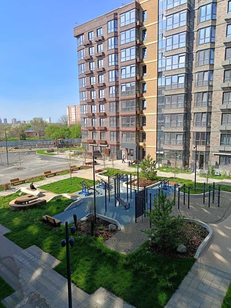 Фото №10: 3-комнатная квартира 59 м² - Краснодар, Прикубанский внутригородской округ, мкр. жилой комплекс Спортивная Деревня, ул. имени Генерала Корнилова, 14к1