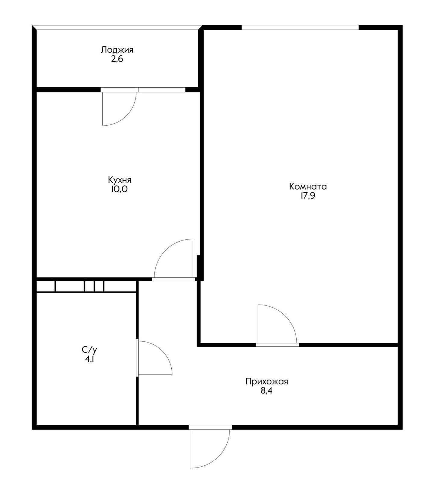 Фото №4: 1-комнатная квартира 43 м² - Краснодар, Пашковский, мкр. Карасунский внутригородской округ, ул. Криничная, 128к1