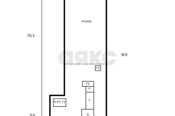 Фото №4: Земельный участок под ИЖС 23 сот. - Песчаный, ул. Гагарина, 1