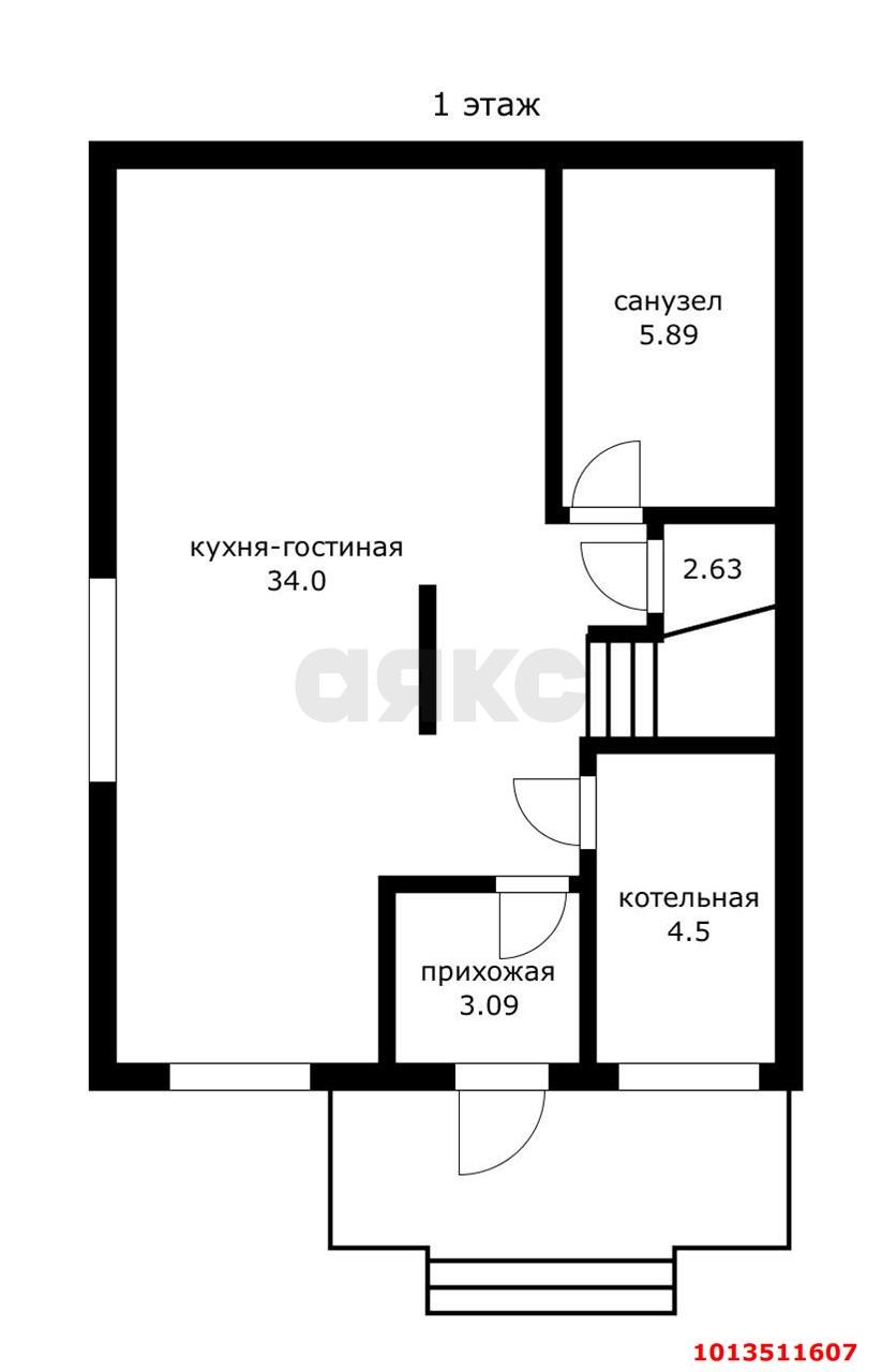 Фото №2: Дом 95 м² + 3.01 сот. - Краснодар, Дубинка, ул. 1-я Линия Поймы реки Кубань, 284