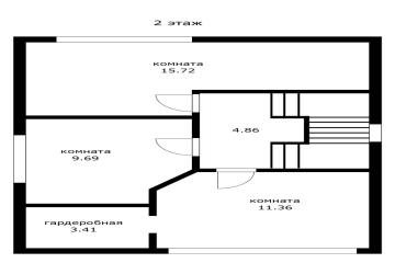 Фото №3: Дом 95 м² - Краснодар, мкр. Дубинка, ул. 1-я Линия Поймы реки Кубань, 284