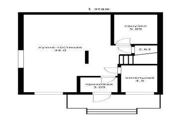Фото №2: Дом 95 м² - Краснодар, мкр. Дубинка, ул. 1-я Линия Поймы реки Кубань, 284
