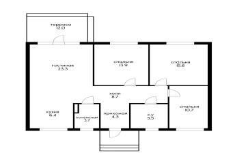 Фото №2: Дом 107 м² - Козет, ул. Английская, 2