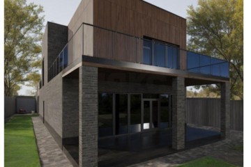 Фото №2: Дом 200 м² - Краснодар, мкр. Центральный, ул. Александра Матросова, 32