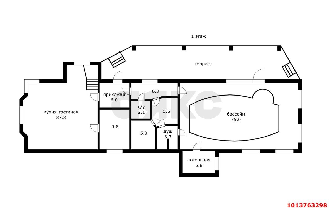 Фото №17: Дом 200 м² + 8 сот. - Берег Кубани ВНИИ риса, Прикубанский внутригородской округ, ул. Садовая, 16