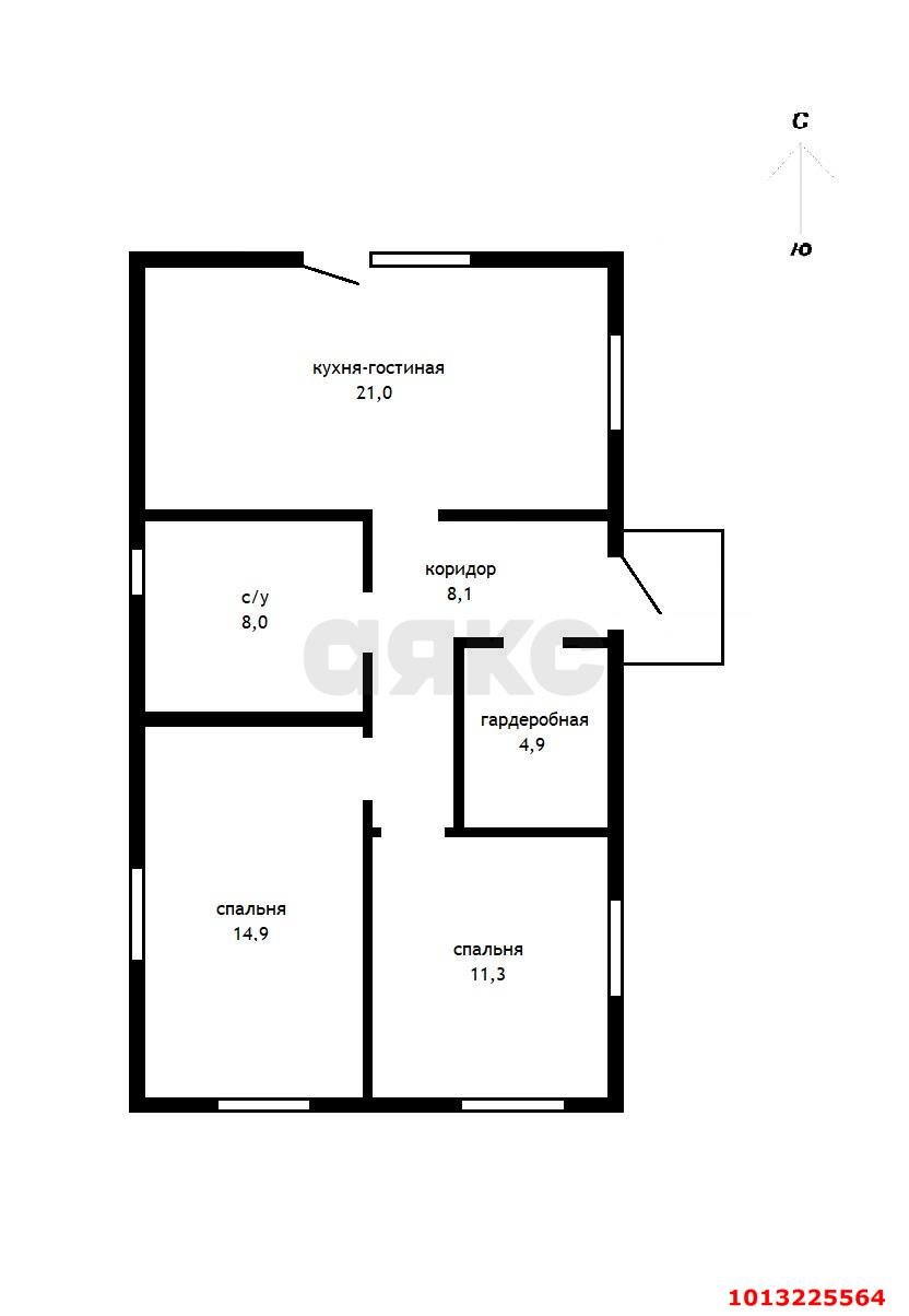 Фото №12: Дом 70 м² + 3.06 сот. - Южный, ул. Апшеронская, 19