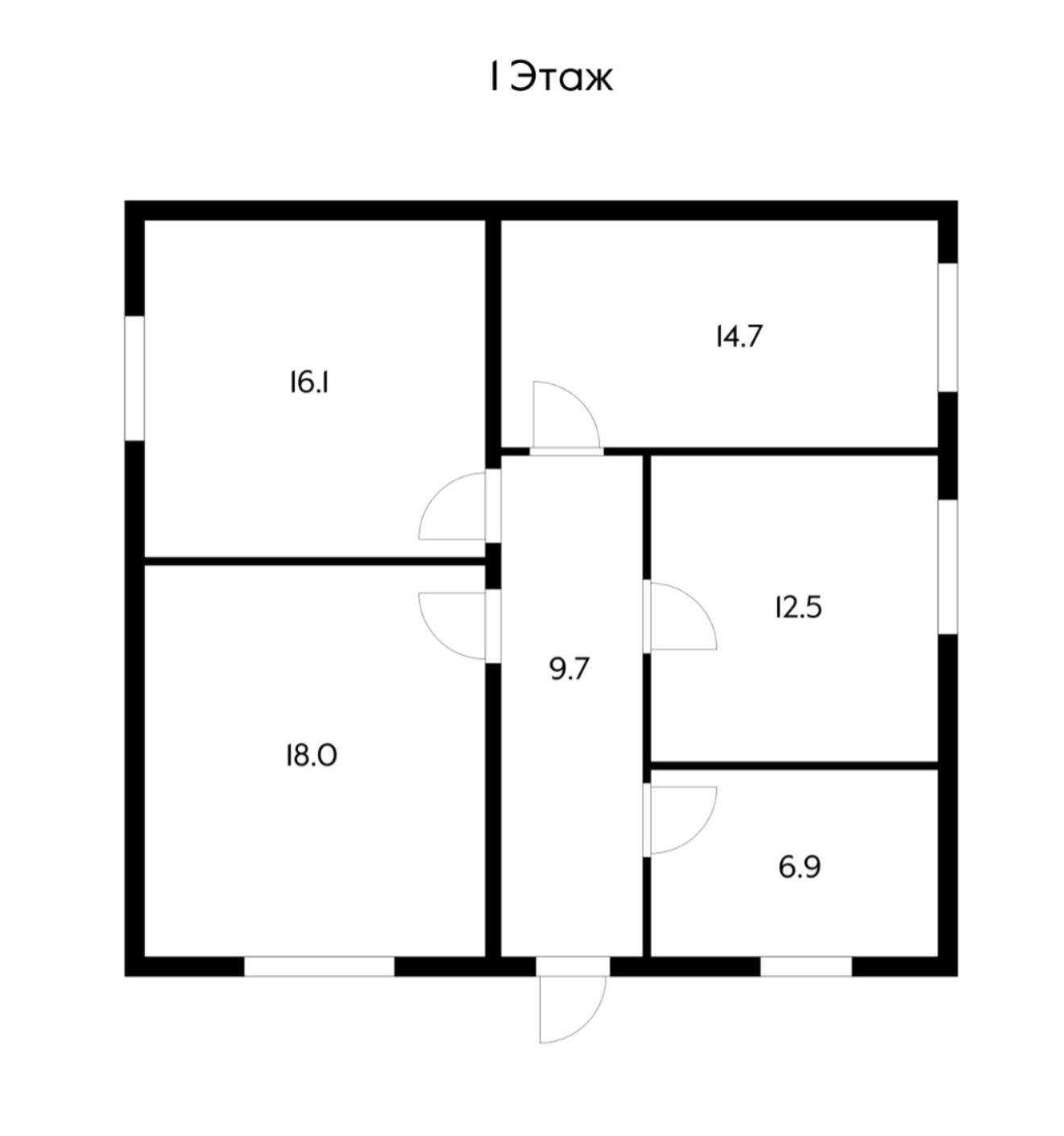 Фото №9: Дом 80 м² + 4.5 сот. - Елизаветинская, Прикубанский внутригородской округ, ст Каравай, ул. Вишнёвая, 172