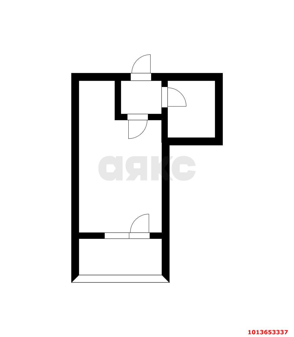 Фото №15: Студия 23 м² - Краснодар, жилой комплекс Самолёт, ул. Западный Обход, 39/2