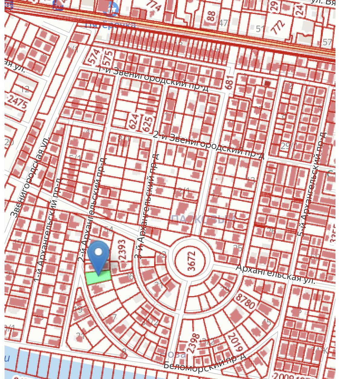Фото №2: Земельный участок 10 сот. - Краснодар, Прикубанский внутригородской округ, мкр. Парковый, пр-д Беломорский, 5