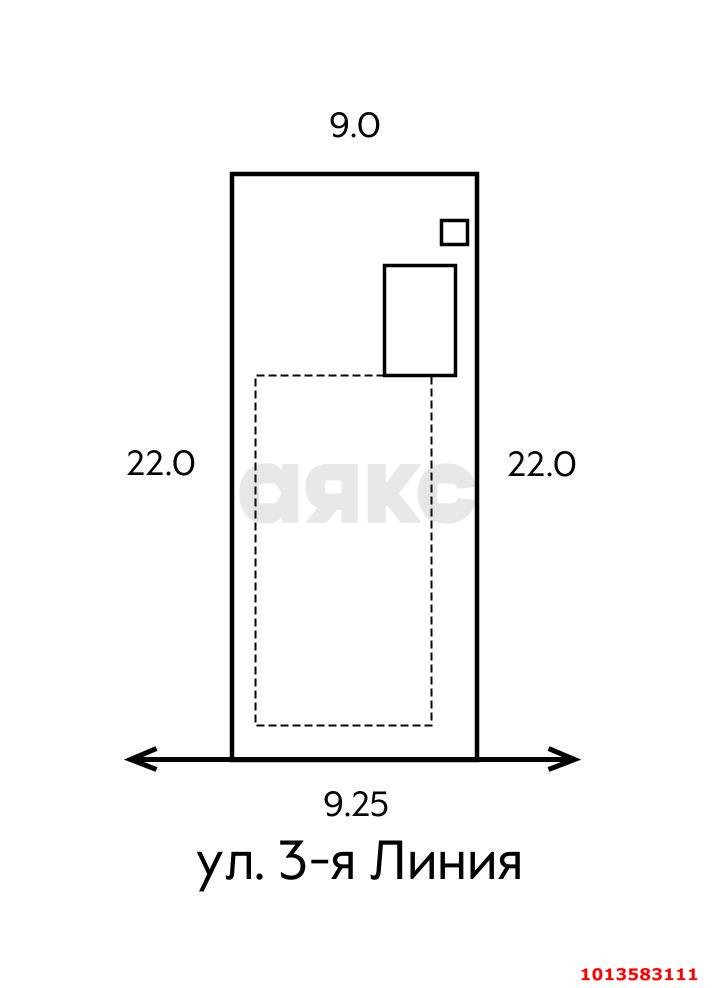 Фото №2: Земельный участок 2.01 сот. - Краснодар, ул. 3-я Линия Поймы реки Кубань, 46