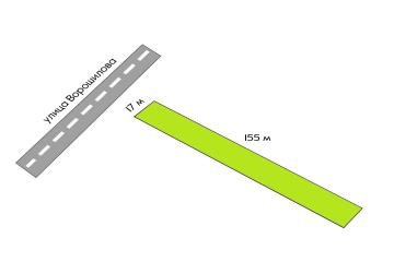 Фото №1: Земельный участок 27.15 сот. - Красноармейский, ул. Ворошилова, 36