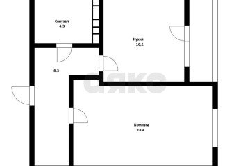 Фото №4: 1-комнатная квартира 41 м² - Краснодар, ж/м Пашковский, ул. Криничная, 128к1