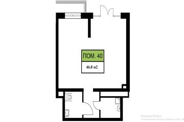 Фото №3: Коммерция 46 м² - Краснодар, мкр. жилой комплекс Ракурс, ул. имени Героя Ростовского, 8к6