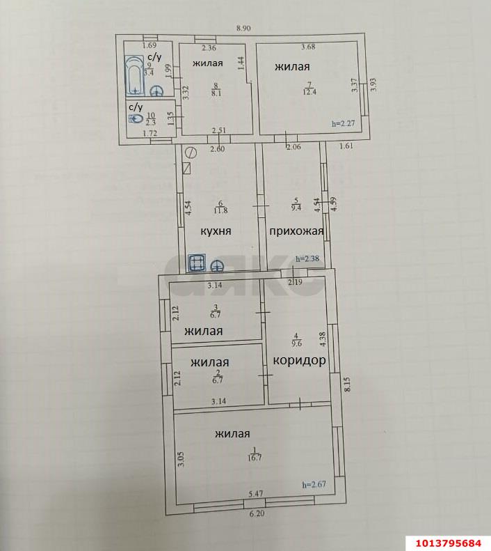 Фото №20: Дом 92 м² + 11.6 сот. - Красносельское, Западный внутригородской округ, мкр. Юбилейный, ул. Советская, 20