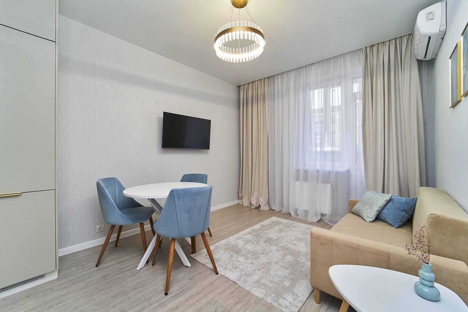 Фото №1: 1-комнатная квартира 36 м² - Краснодар, Прикубанский внутригородской округ, мкр. жилой комплекс Дыхание, ул. Лётчика Позднякова, 2к20