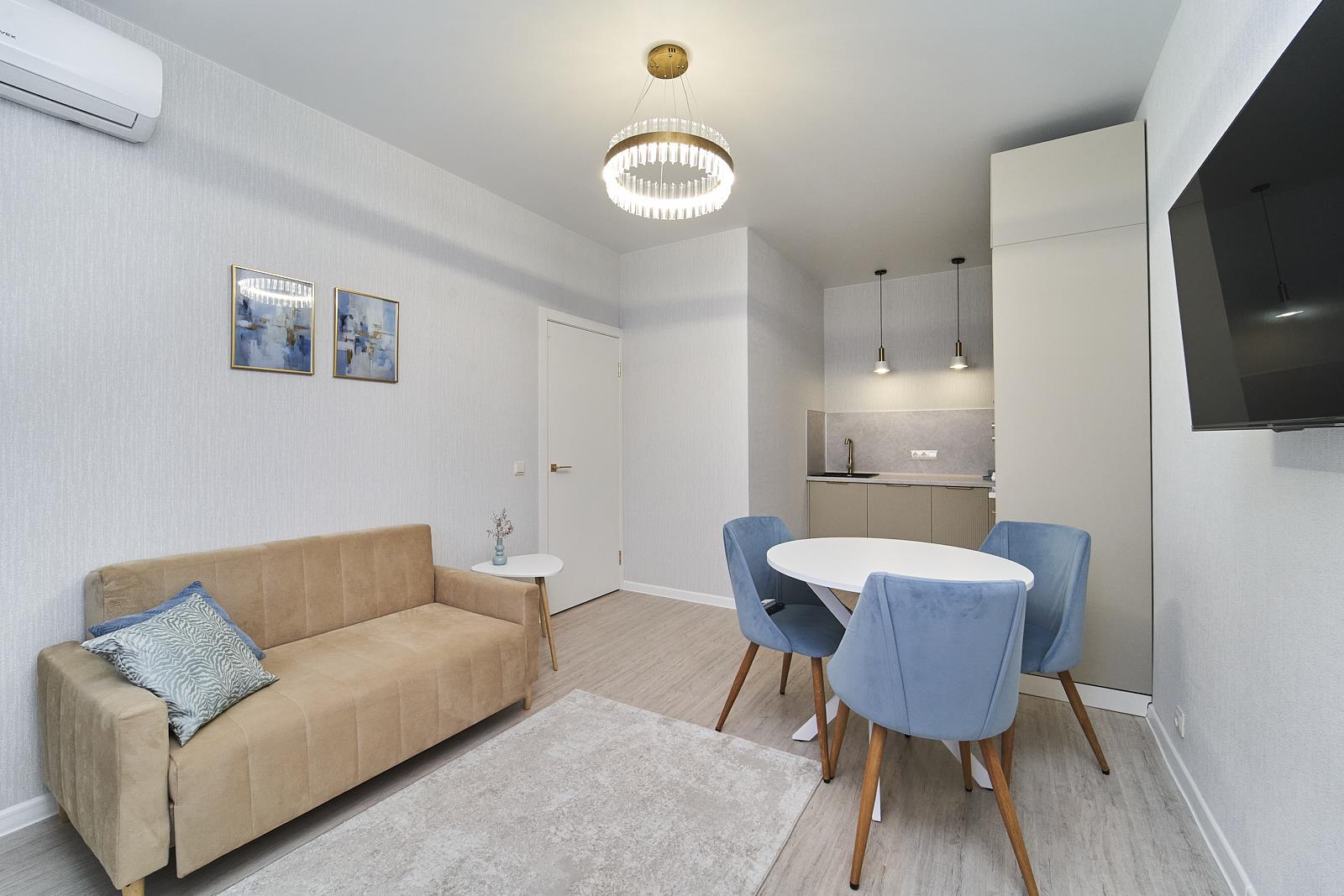 Фото №3: 1-комнатная квартира 36 м² - Краснодар, Прикубанский внутригородской округ, мкр. жилой комплекс Дыхание, ул. Лётчика Позднякова, 2к20