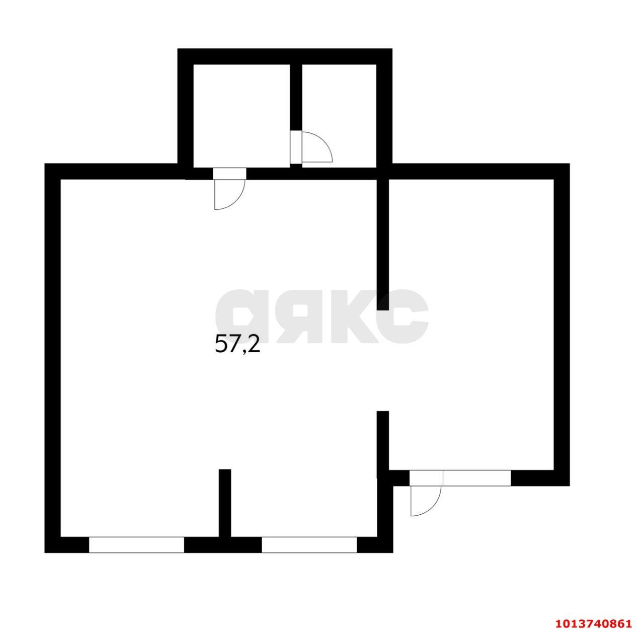 Фото №4: Торговое помещение 58 м² - Краснодар, жилой комплекс Новые Сезоны, 