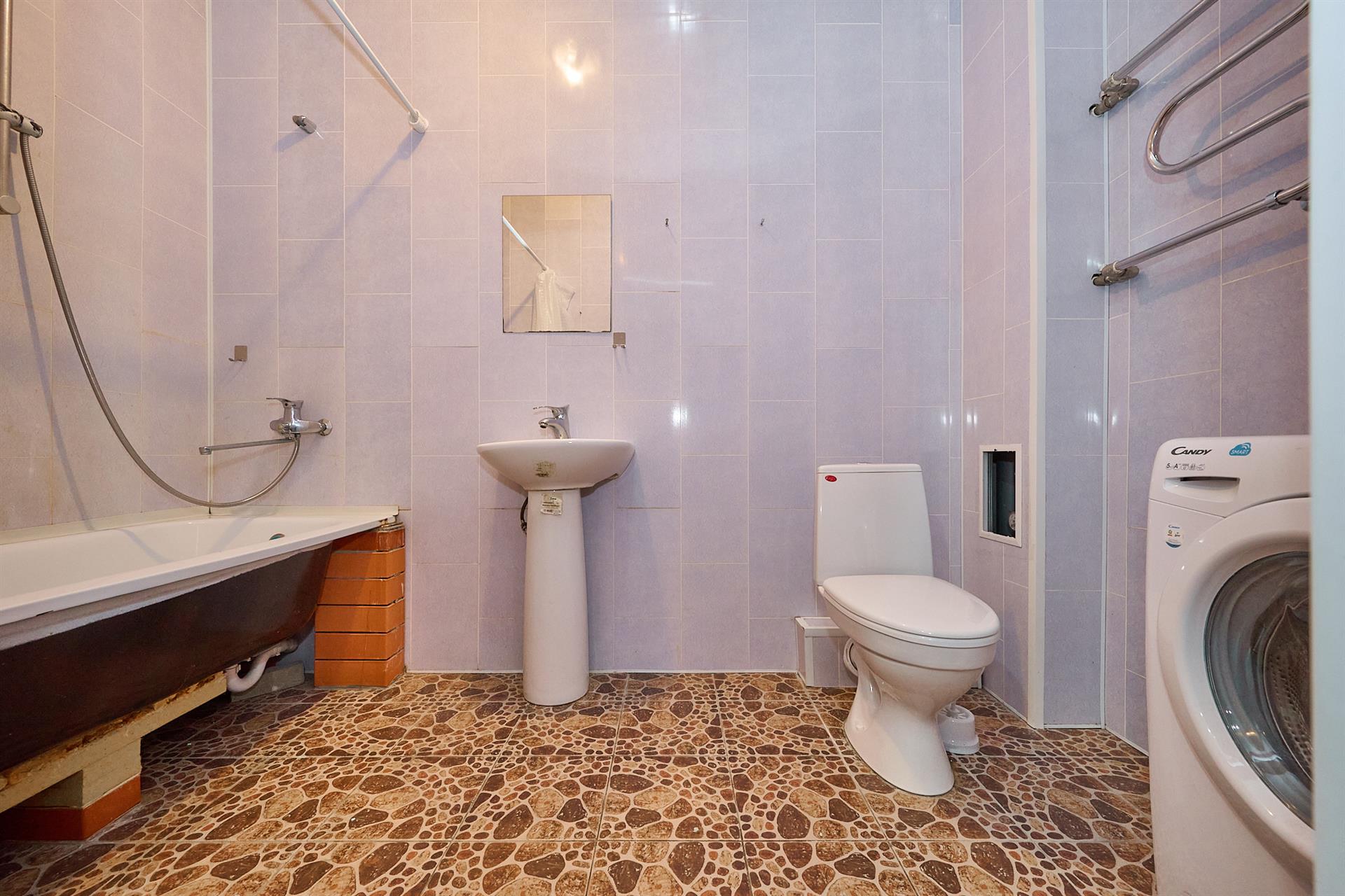 Фото №9: 1-комнатная квартира 44 м² - Краснодар, Восточно-Кругликовский, ЖК Возрождение, мкр. Прикубанский внутригородской округ, ул. имени 40-летия Победы, 127