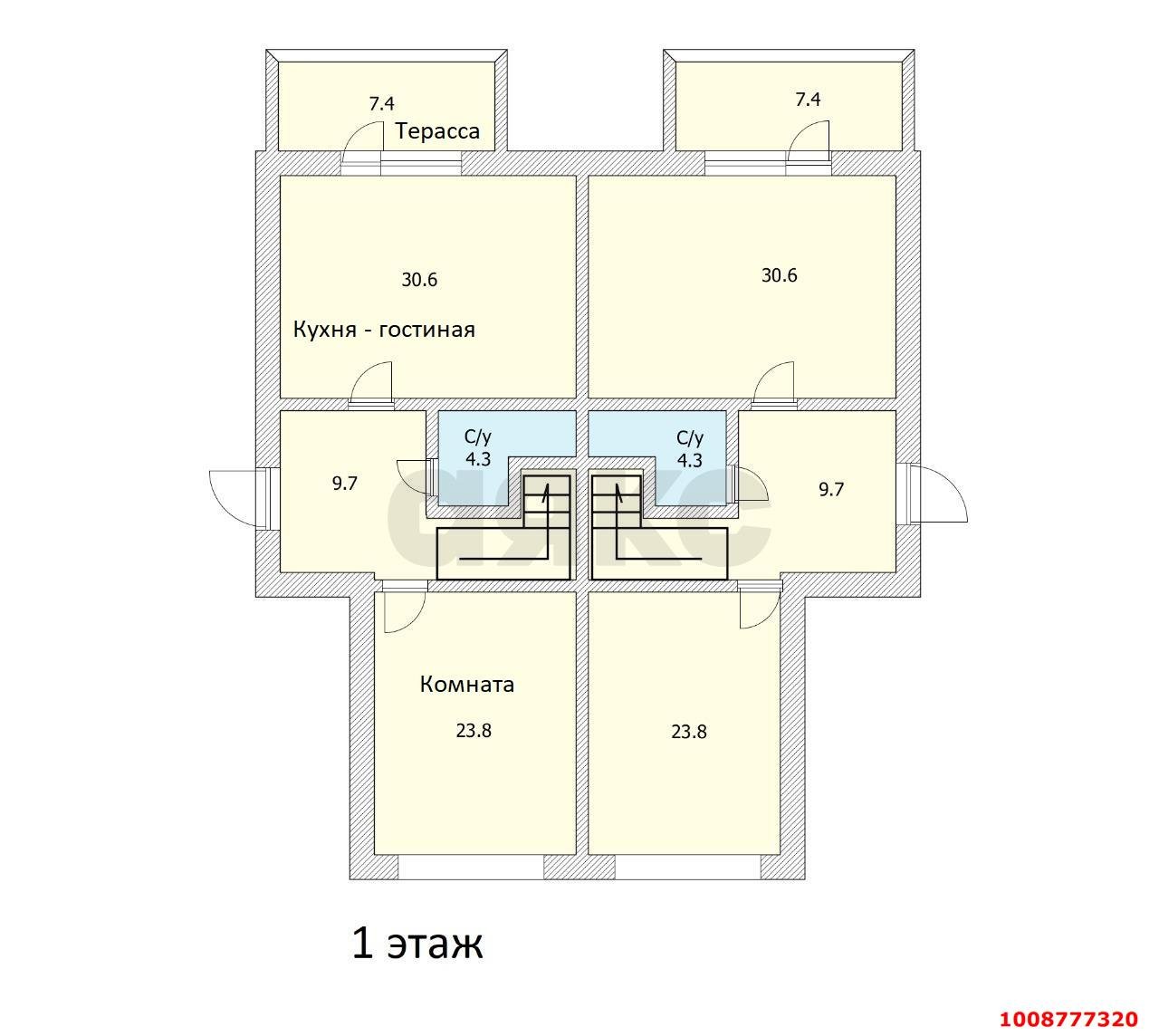 Фото №17: Дуплекс 215 м² + 3.25 сот. - Ленина, территория ДНТ Виктория, ул. Парковая, 8