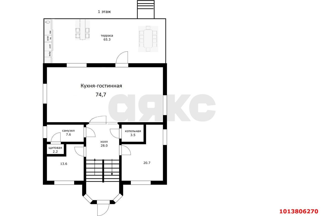 Фото №4: Дом 514 м² + 14 сот. - Краснодар, Калинино, ул. Братьев Черников, 53