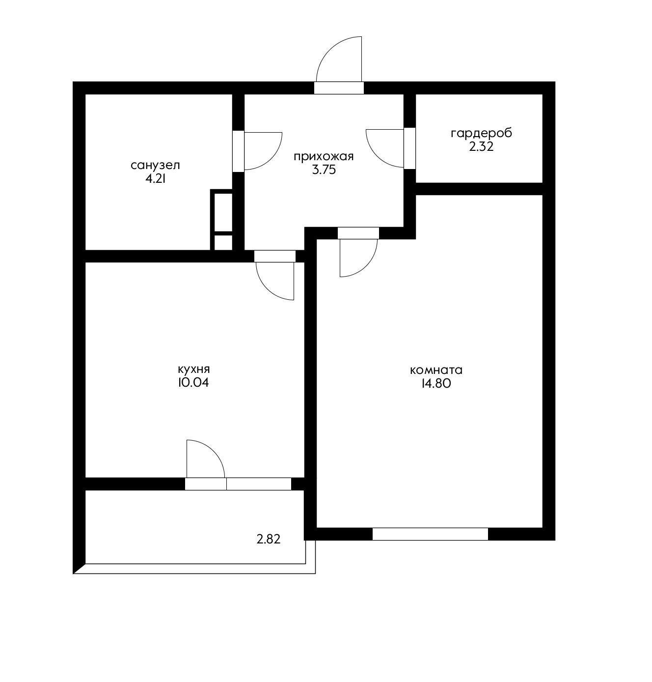 Фото №7: 1-комнатная квартира 38 м² - Краснодар, Прикубанский внутригородской округ, городской квартал Левада, мкр. Плодородный-2, ул. Константиновская, 5к1