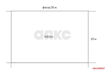 Фото №3: Земельный участок под ИЖС 6.12 сот. - Краснодар, п. коттеджный  Комарово, ул. Купчинская, 12