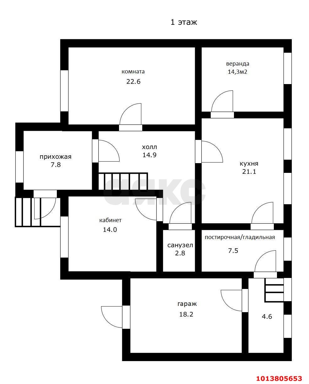 Фото №15: Дом 255 м² + 4.14 сот. - Краснодар, Завод Радиоизмерительных Приборов, ул. Карельская, 49