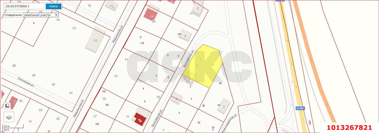 Фото №2: Земельный участок 9.48 сот. - садовое некоммерческое товарищество Факел, мкр. Прикубанский внутригородской округ, ул. Белозёрная, 1
