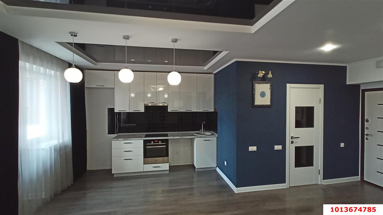 Фото №3: 2-комнатная квартира 56 м² - Краснодар, Прикубанский внутригородской округ, Музыкальный, мкр. ЖК Лучезарный, ул. Московская, 154к2