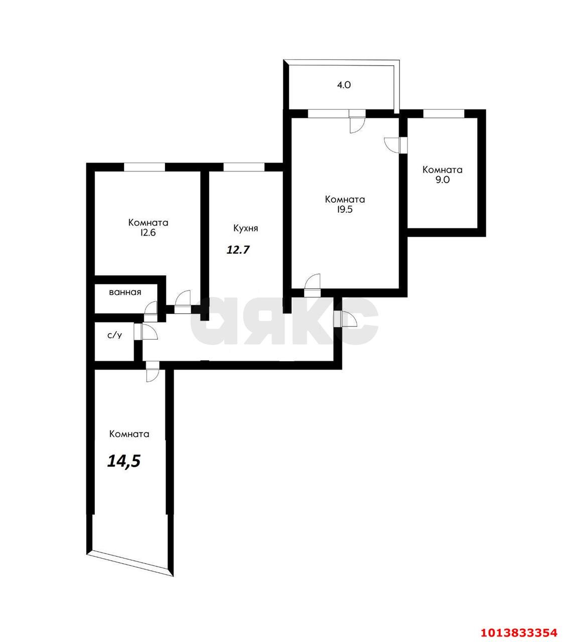 Фото №18: 3-комнатная квартира 75 м² - Краснодар, Юбилейный, ул. 70-летия Октября, 24