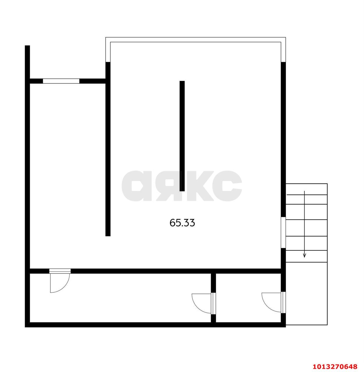 Фото №4: Офисное помещение 66 м² - Краснодар, жилой комплекс Радуга, ул. Евгении Жигуленко, 7к2