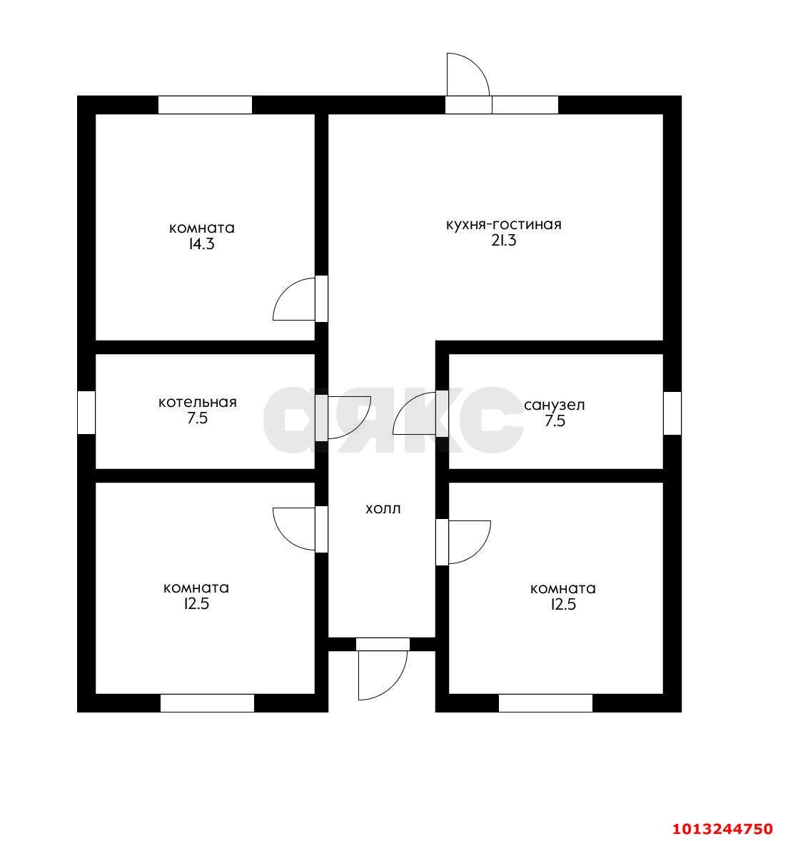 Фото №15: Дом 104 м² + 8.02 сот. - Козет, Прикубанский внутригородской округ, мкр. жилой комплекс Самолёт-3, пер. Майкопский, 8