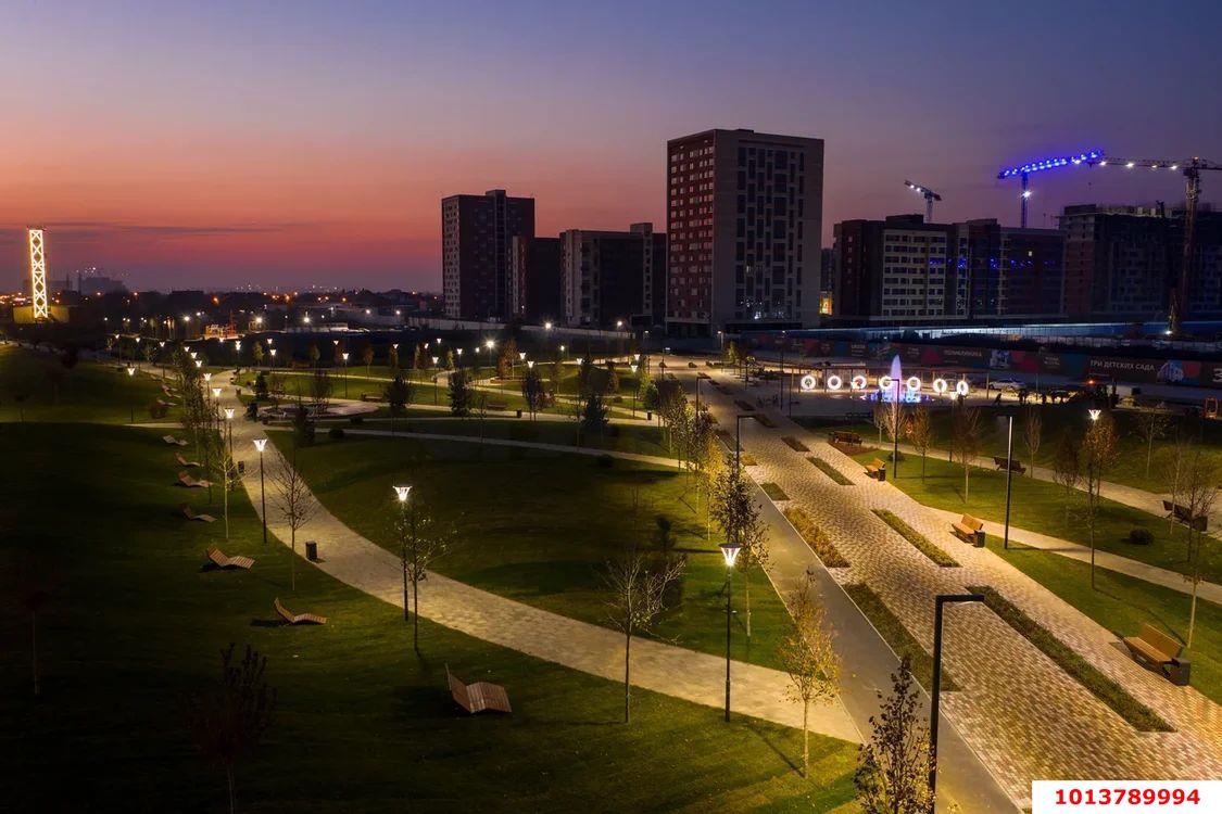 Фото №15: Студия 29 м² - Знаменский, Карасунский внутригородской округ, мкр. Родные Просторы, ул. Природная, 10Бк4