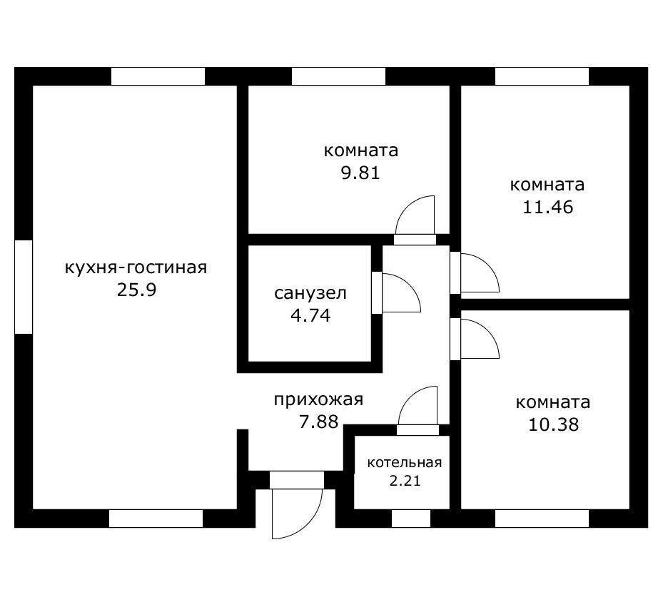 Фото №2: Дом 85 м² + 5.5 сот. - Лабинск, ул. Кавалерийская, 36