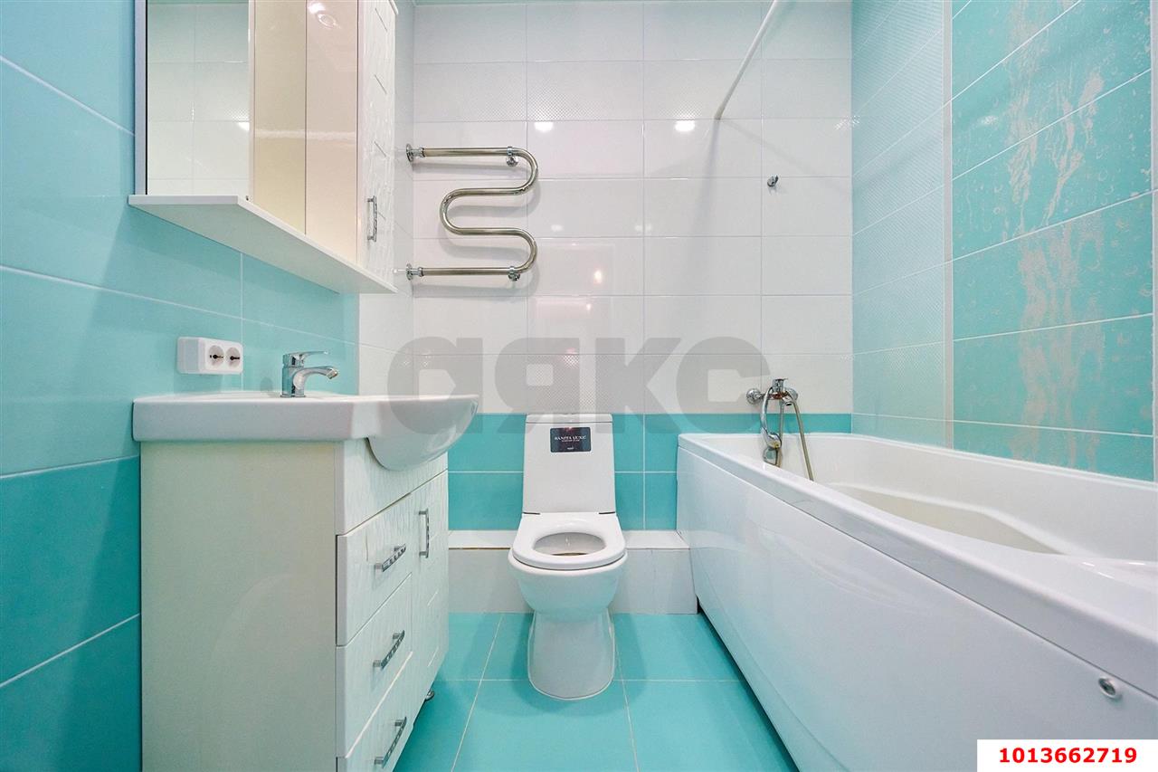 Фото №7: 1-комнатная квартира 39 м² - Краснодар, Музыкальный, ЖК Времена Года, Завод Радиоизмерительных Приборов, Прикубанский внутригородской округ, жилой комплекс Времена года, мкр. имени Петра Метальникова, ул. Петра Метальникова, 5к3