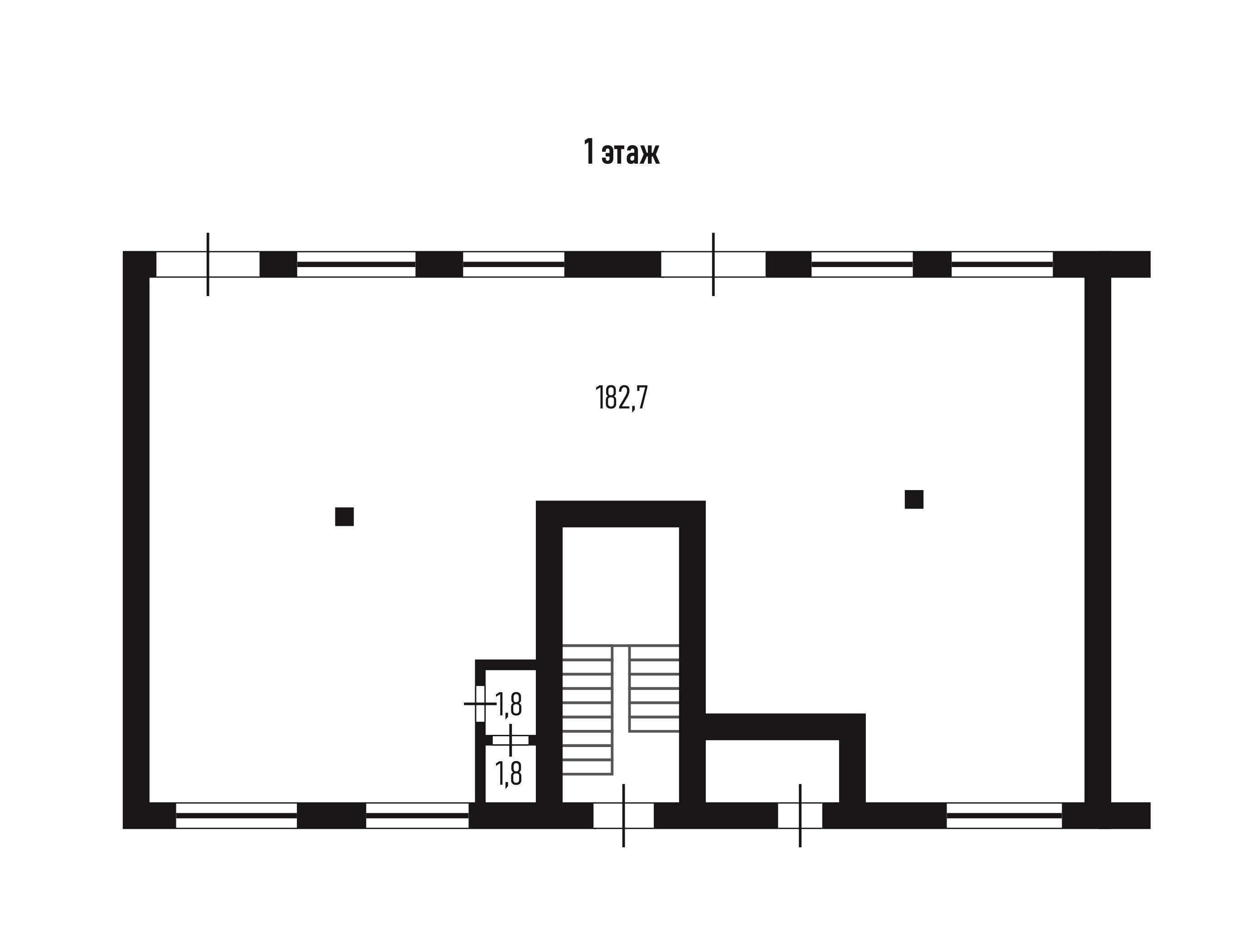 Фото №1: Коммерция 186 м² - Яблоновский, ул. Гагарина, 144/1к2