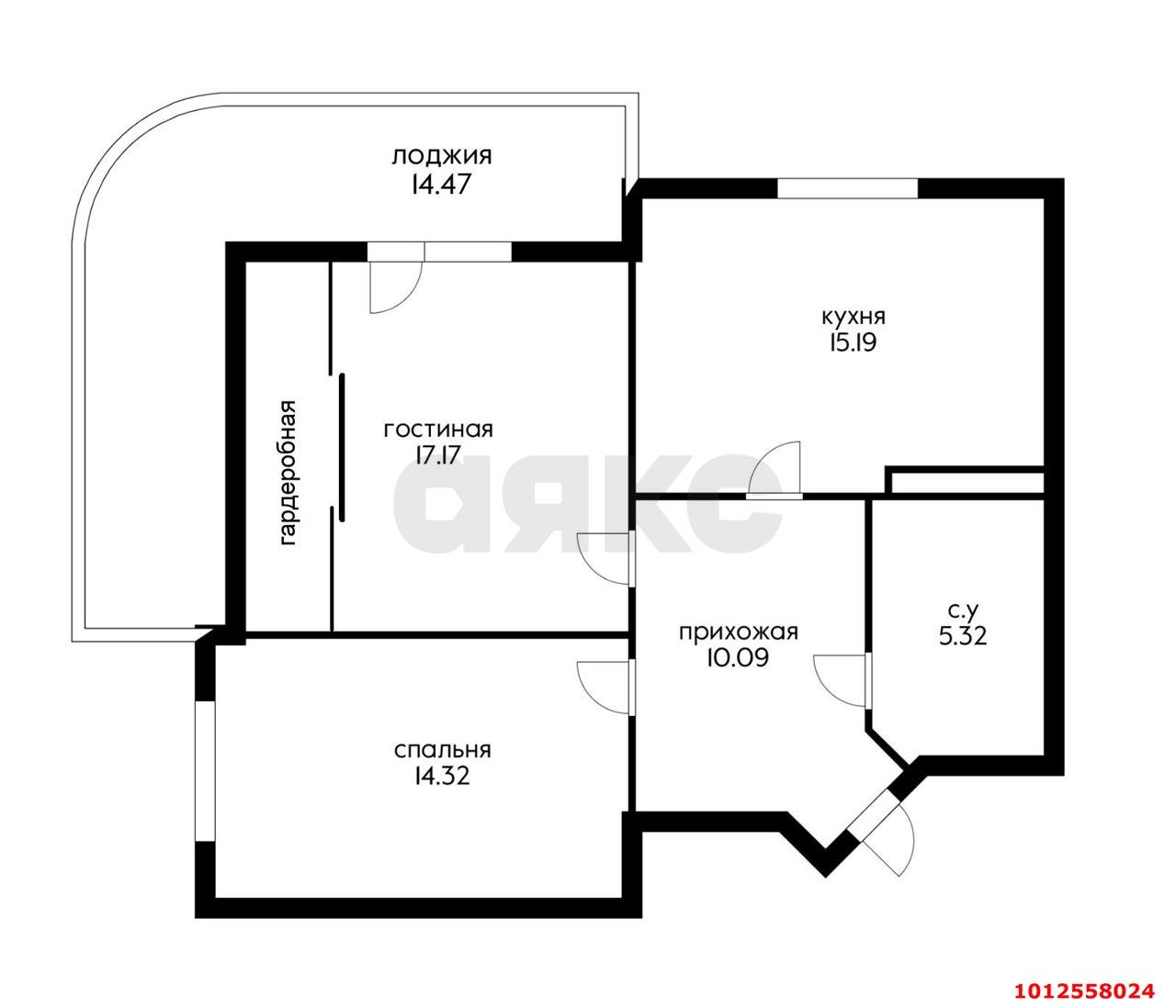 Фото №18: 2-комнатная квартира 71 м² - Краснодар, жилой комплекс Керченский, ул. им. Героя Сарабеева В.И., 5к3