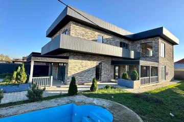 Фото №1: Дом 358 м² - Краснодар, п. коттеджный  Кореновская Усадьба, ул. Лиговская, 26