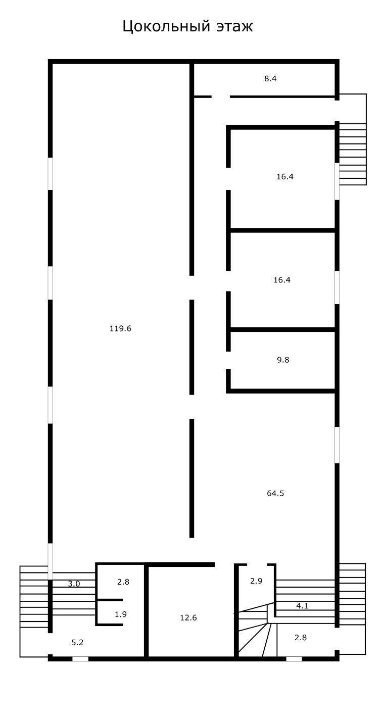 Фото №8: Коммерция 761 м² - Южный, ул. Мира, 77В