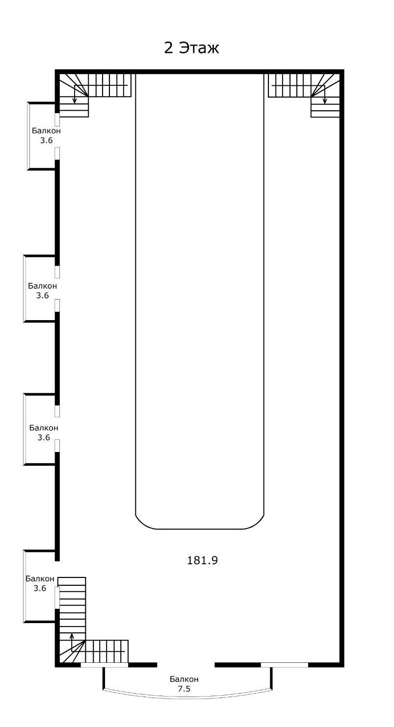 Фото №6: Коммерция 761 м² - Южный, ул. Мира, 77В