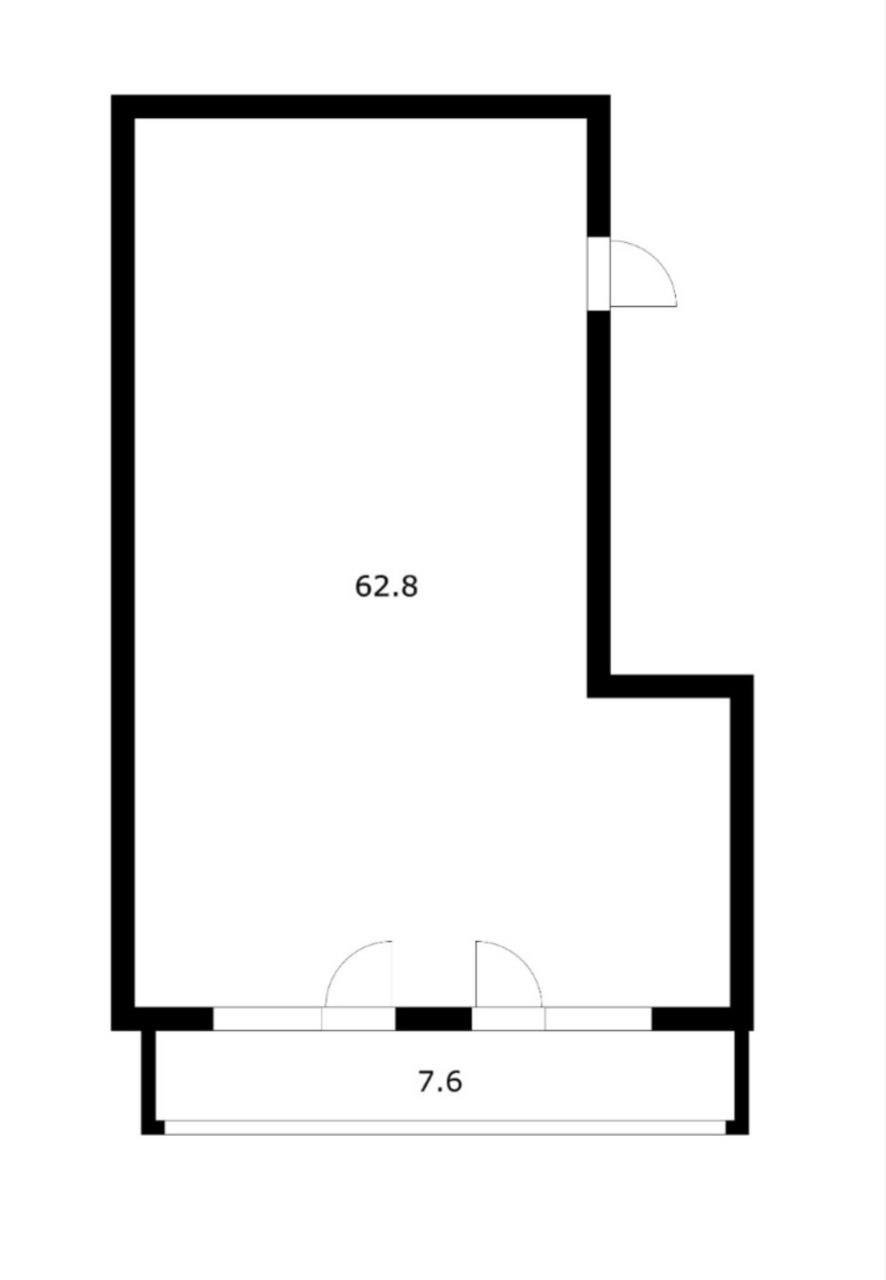 Фото №7: Коммерция 71 м² - Краснодар, Прикубанский внутригородской округ, Музыкальный, мкр. Завод Радиоизмерительных Приборов, ул. имени С.С. Прокофьева, 3А