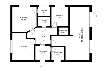Фото №3: Дом 135 м² - Павловская, мкр. Круглик, ул. Народная, 21