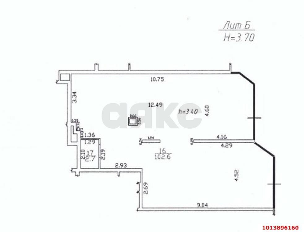 Фото №2: Торговое помещение 106 м² - Краснодар, жилой комплекс Альпы, ул. Командорская, 6к2