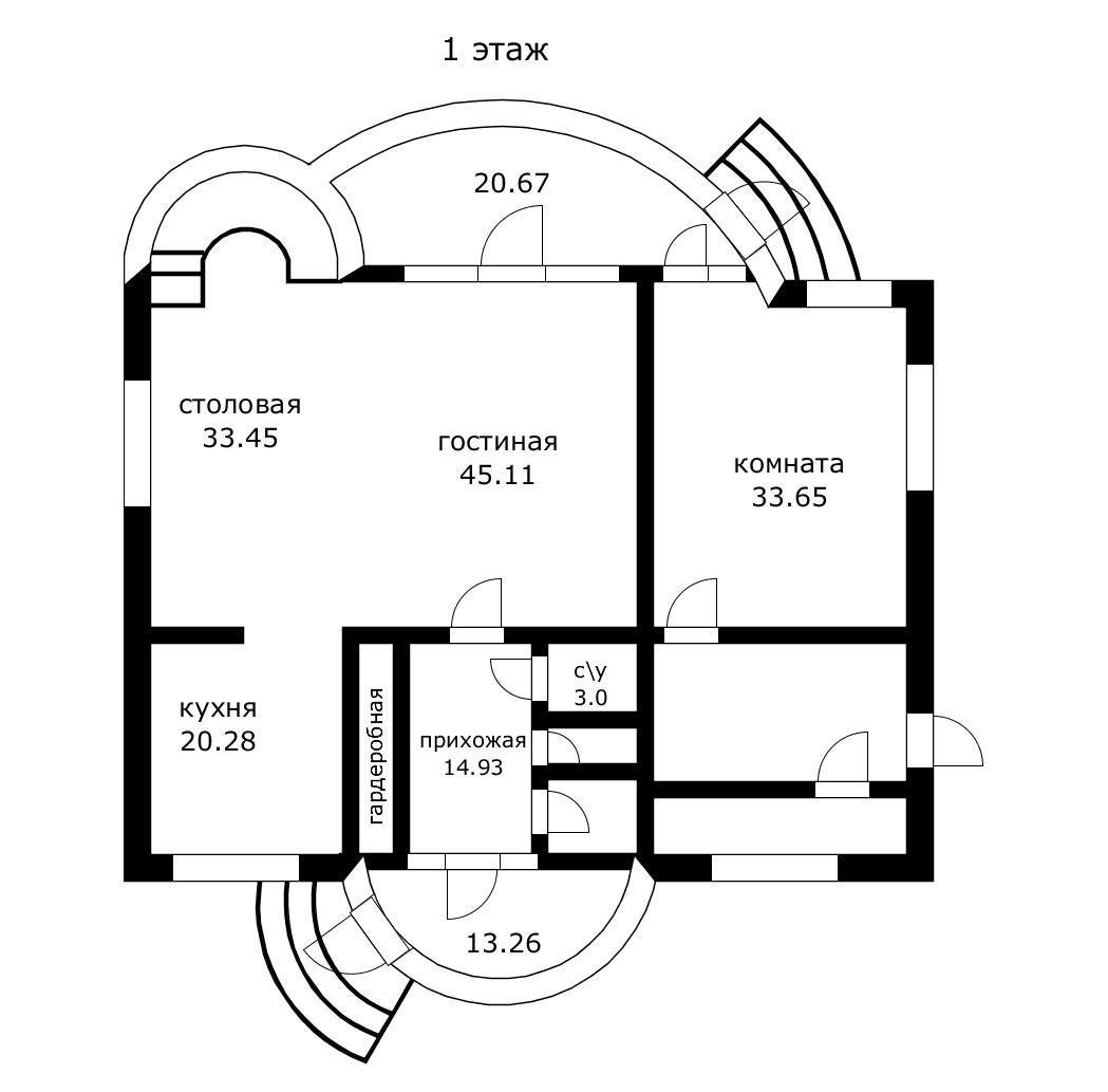 Фото №19: Дом 227 м² + 12 сот. - Гавердовский, Прикубанский внутригородской округ, мкр. жилой комплекс Красная площадь, пер. Обрывной, 10А