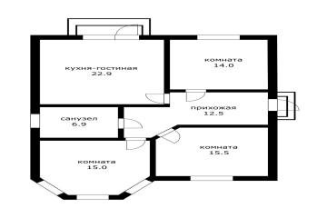 Фото №2: Дом 89 м² - Старокорсунская, мкр. ДНТ Прибрежный, ул. 4-я Викторианская, 10