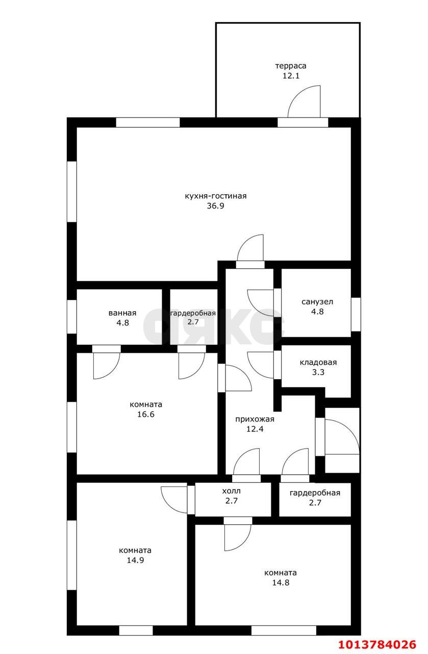 Фото №17: Дом 131 м² + 4.5 сот. - Краснодар, коттеджный  Кореновская Усадьба, пр-д Чистопрудный, 21