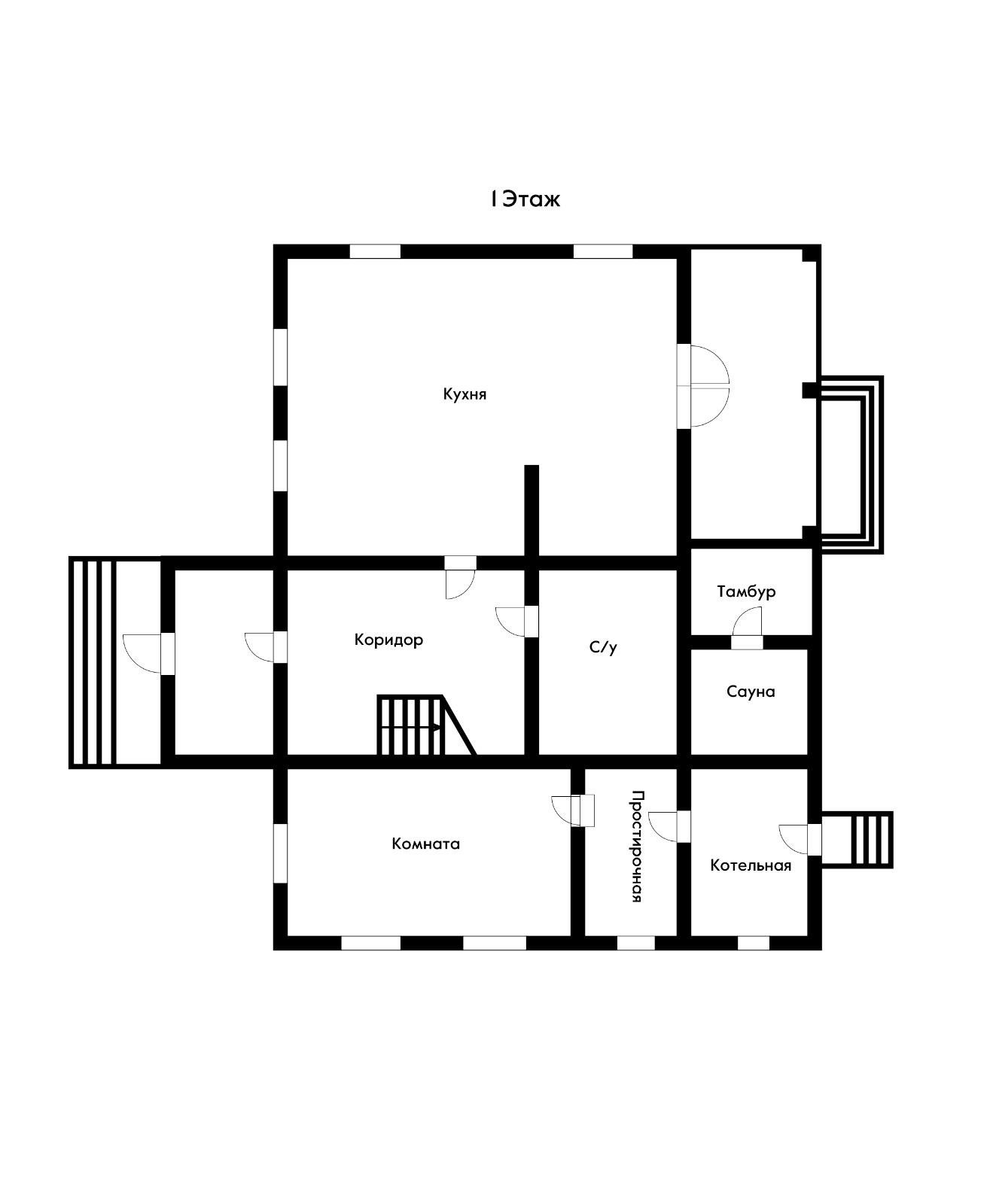 Фото №17: Дом 404 м² + 20 сот. - Старобжегокай, ул. Набережная, 14/1
